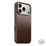 Nomad Funda Traditional de Piel Horween iPhone 18 Pro Rustic Brown sticky