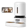 Petlibro Granero Comedero Doble con Cámara de Vigilancia 5L Blanco sticky
