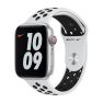 Apple Nike Sport Band Apple Watch 38mm / 40mm / 41mm Pure Platinum / Black sticky
