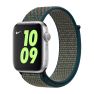 Apple Nike Sport Loop Apple Watch 42mm / 44mm / 45mm / 49mm Hyper Crimson / Neptune Green sticky