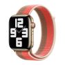 Apple Sport Loop Apple Watch 38mm / 40mm / 41mm Pink Pomelo / Tan sticky