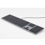 Matias Wired keyboard AZERTY MacBook space grey sticky