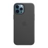 Apple Leather MagSafe Case iPhone 12 Pro Max Black sticky