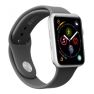 SBS Silicone Strap Apple Watch medium/large 38 / 40mm black sticky