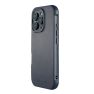 Mujjo Leather Shield Case iPhone 16 Pro Max azul sticky