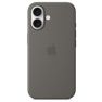 Apple Silicone MagSafe Case iPhone 16 Stone Gray sticky