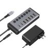 Casecentive 7 en 1 USB-C 10Gbps Hub de carga sticky