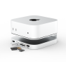 Casecentive 7 en 1 Hub y soporte de aluminio Mac Mini M4/M4 Pro  sticky
