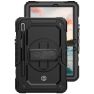 Casecentive Handstrap Pro Hardcase met handvat Galaxy Tab S8 Plus zwart sticky