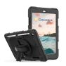 Casecentive Handstrap Pro Hardcase met handvat iPad 10.2 2021 (2019 / 2020) zwart sticky