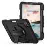 Casecentive Handstrap Pro Hardcase met handvat iPad Pro 12.9" 2021 / 2020 / 2018 zwart sticky