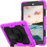 Casecentive Handstrap Pro Hardcase with handstrap iPad 2017 / 2018 pink sticky