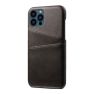 Casecentive Leather Wallet Back case iPhone 14 black sticky