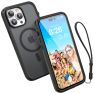Catalyst Influence Funda compatible con MagSafe iPhone 14 Pro Max Negro Stealth sticky