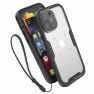 Catalyst Total Protection Waterproof Case iPhone 13 Pro stealth black sticky