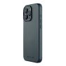 Mujjo Leather Bio Case iPhone 16 Pro Max azul sticky