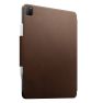 Nomad Modern FolioPlus Leather case iPad Pro 12.9 inch (2022) / iPad Air 13 inch (2024) Brown sticky
