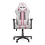 Ranqer Felix silla gaming blanco / rosa sticky
