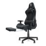 Ranqer Felix Pro silla gaming con reposapiés negro sticky