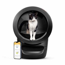 Litter-Robot 4 caja de arena autolimpiable en negro