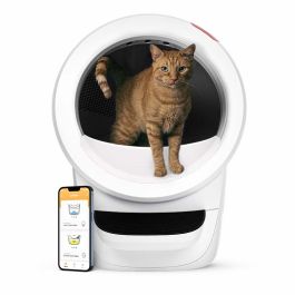 Litter-Robot 4 caja de arena autolimpiable en blanco