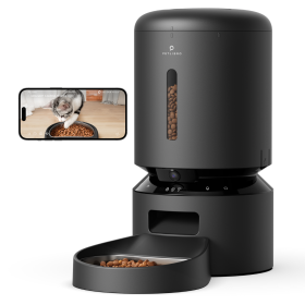 Petlibro Granero Comedero Automático con Cámara de Vigilancia 5L Negro