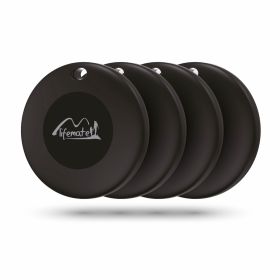 Lifemate Life Tag Duo - Localizador de objetos compatible con iOS o Android Paquete de 4 unidades