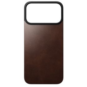 Nomad Funda Magnética de Cuero iPhone 17 Pro Max Rustic Brown Horween