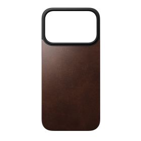 Nomad Funda Magnética de Cuero iPhone 17 Pro Rustic Brown Horween
