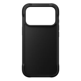 Nomad Funda de Cuero Resistente iPhone 17 Pro Negro