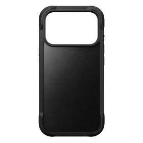 Nomad Funda de Cuero Resistente iPhone 17 Pro Negro Horween