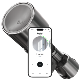 Bold Elite Cilindro de Cerradura Inteligente SX43 Plateado