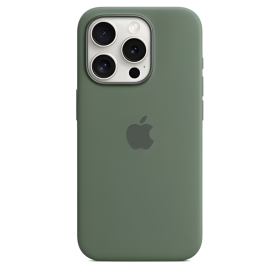 Apple Funda de Silicona MagSafe iPhone 15 Pro Cypress