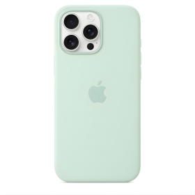 Apple Funda de Silicona MagSafe iPhone 16 Pro Max Aquamarine