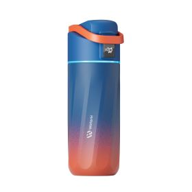 WaterH Boost Kids Botella de Agua Inteligente 475 ml Naranja y Azul oscuro