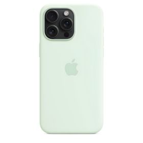 Apple Funda de Silicona MagSafe iPhone 15 Pro Max Soft Mint