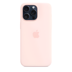 Apple Funda de Silicona MagSafe iPhone 15 Pro Max Light Pink