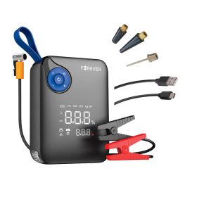 Forever 4 in 1 Jumpstarter With Air Compressor 7200mAh Black / Blue