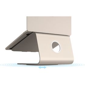 Rain Design mStand 360 oporte para portátil + Base giratoria Starlight