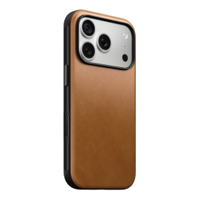 Nomad Modern Camino Funda de Piel iPhone 18 Pro English Tan