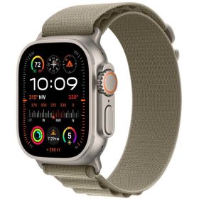 Apple Alpine Loop Correa Apple Watch 42mm / 44mm / 45mm / 49mm Olive Small/Pequeño