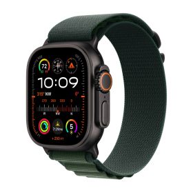Apple Alpine Loop Correa para Apple Watch 44mm / 45mm / 46mm / 49mm Verde Oscuro talla L