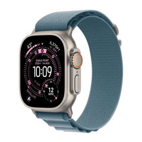 Apple Alpine Loop Correa para Apple Watch 44mm / 45mm / 46mm / 49mm Azul Claro talla M