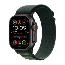 Apple Alpine Loop Correa para Apple Watch 44mm / 45mm / 46mm / 49mm Verde Oscuro talla S