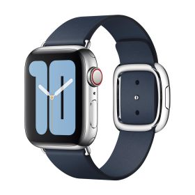 Apple Modern Buckle Apple Watch large 38mm / 40mm / 41mm Deep Sea Blue