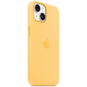 Apple Silicone MagSafe Case iPhone 14 Sunglow