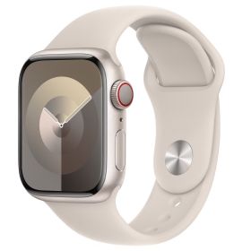 Apple Sport Band Correa para Apple Watch 38mm / 40mm / 41mm Starlight S/M