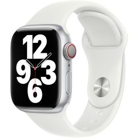 Apple Sport Band Correa para Apple Watch 38mm / 40mm / 41mm Blanco
