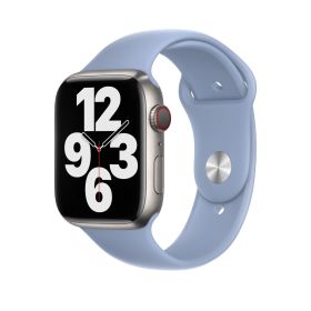 Apple Sport Band Correa para Apple Watch 44mm / 45mm / 46mm / 49mm Blue Fog