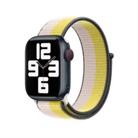 Apple Sport Loop Apple Watch 38mm / 40mm / 41mm / 42mm Oat Milk/Lemon Zest
